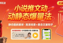 8月小说推文全新玩法，动静态图片+搭配小说文案爆量玩法-蜗牛学社
