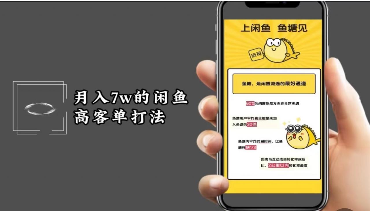 月入7w闲鱼高客单玩法，精细化运营，二手电商保姆级教程-冒泡网