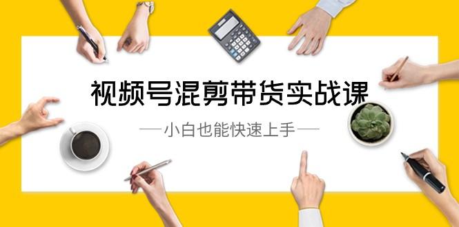 视频号混剪带货实战课,小白也能快速上手(10节课)-冒泡网