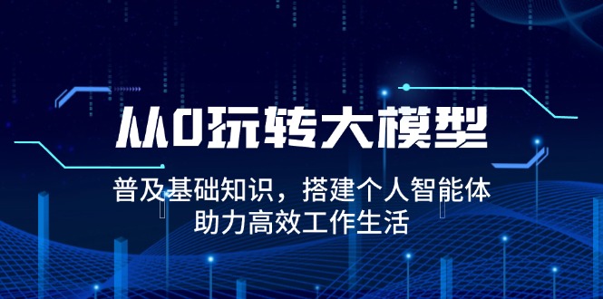 从0玩转大模型,普及基础知识,搭建个人智能体,助力高效工作生活-冒泡网