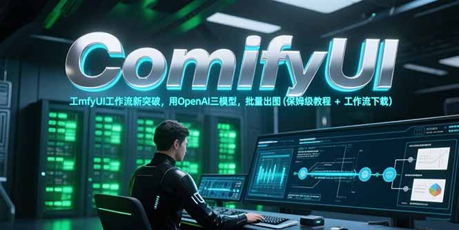 ComfyUI工作流新突破,用OpenAI三模型,批量出图(保姆级教程+工作流下载-冒泡网