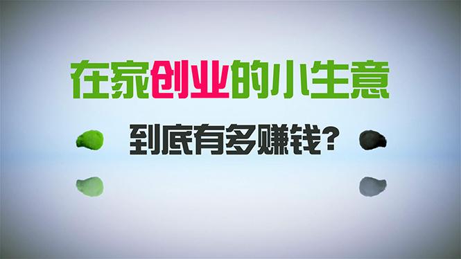 在家创业,日引300+创业粉,一年收入30万,闷声发财的小生意,比打工强-冒泡网