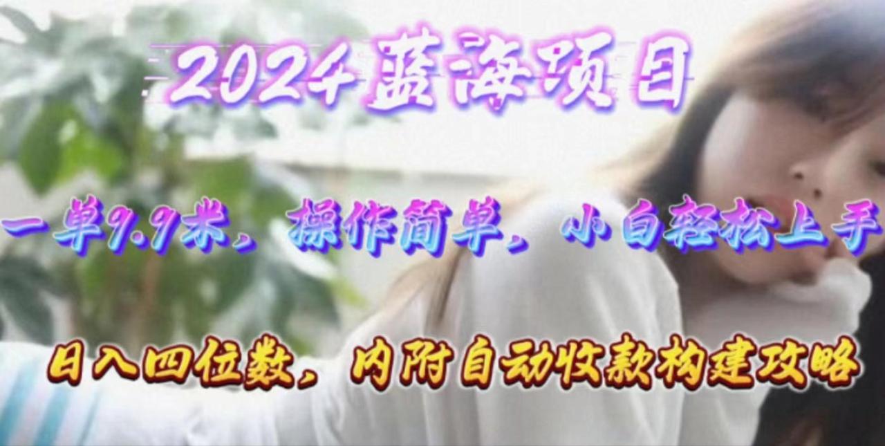 年轻群体的蓝海市场,1单9.9元,操作简单,小白轻松上手,日入四位数-冒泡网