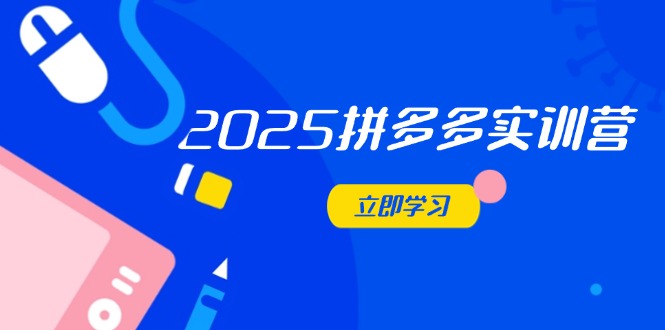 2025拼多多实训营:深度剖析运营关键,助力电商人快速提升-冒泡网
