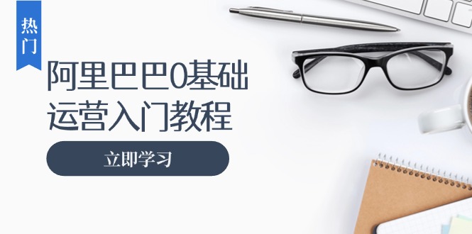 阿里巴巴运营零基础入门教程:涵盖开店、运营、推广,快速成为电商高手-冒泡网