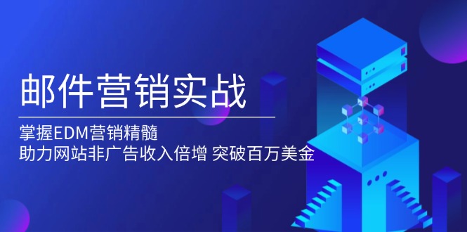 邮件营销实战,掌握EDM营销精髓,助力网站非广告收入倍增,突破百万美金-冒泡网