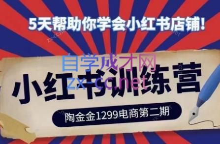 陶金金·小红书训练营(第二期)-冒泡网