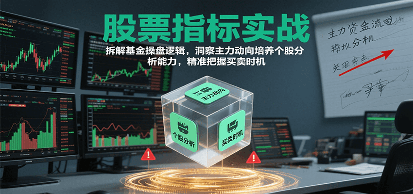 股票指标实战,基金操盘逻辑拆解,洞察主力动向培养个股分析能力把握买卖时机(更新)-冒泡网