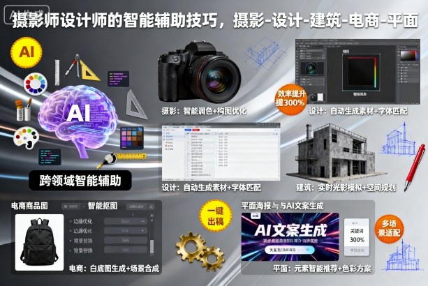 摄影师设计师的智能辅助技巧，摄影-设计-建筑-电商-平面-冒泡网