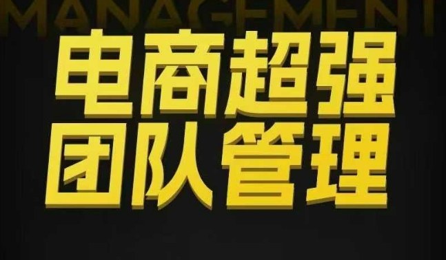 电商超强团队管理，组织绩效，到用人执行，分权合伙-冒泡网
