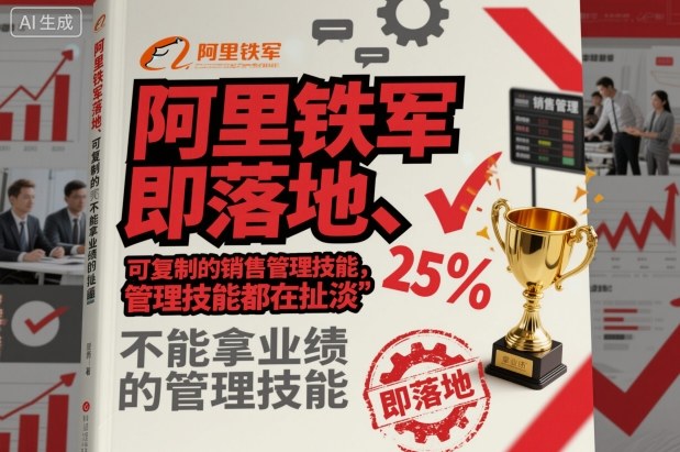 阿里铁军即落地、可复制的销售管理技能,不能拿业绩的管理技能都在扯淡-冒泡网