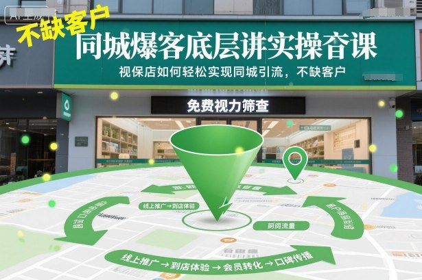 同城爆客底层实操课,视保店如何轻松实现同城引流,不缺客户!-冒泡网