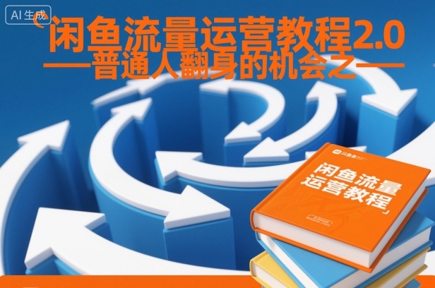 闲鱼流量运营教程2.0——普通人翻身的机会之一-冒泡网