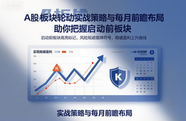 A股板块轮动实战策略与每月前瞻布局,助你把握启动前板块,规避风险,实现稳健盈利-冒泡网