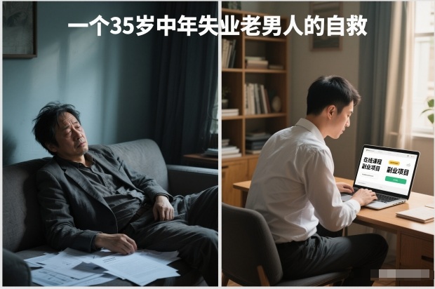 付费文章:一个35岁中年失业老男人的自救-冒泡网