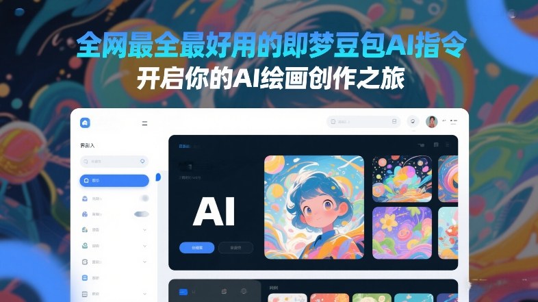 全网最全最好用的即梦豆包AI指令,开启你的AI绘画创作之旅-冒泡网