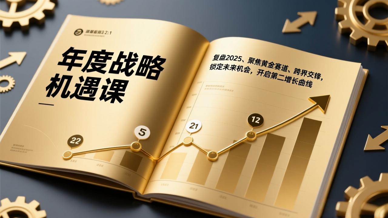 年度战略机遇课,复盘2025、聚焦黄金赛道、跨界交锋,锁定未来机会,开启第二增长曲线-冒泡网