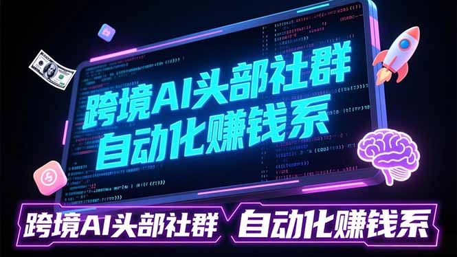跨境AI头部社群前沿精选：聚焦可落地的AI实战经验，快速构建你的自动化赚钱系-冒泡网