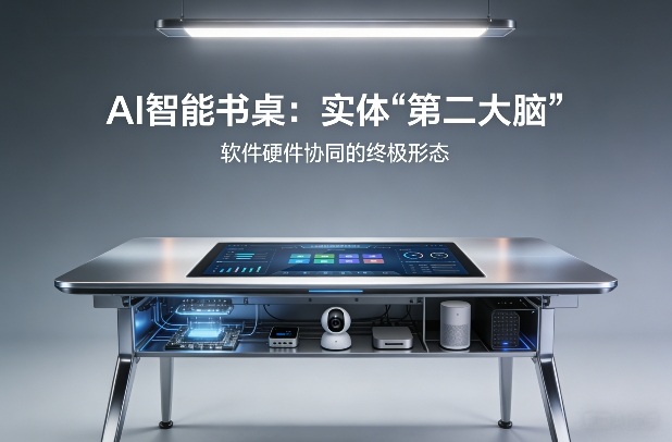 AI智能书桌搭建,构建你的实体“第二大脑”,软件硬件协同的终极形态-冒泡网