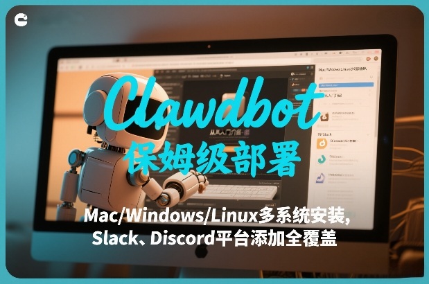 Clawdbot保姆级部署,从入门介绍、Mac/Windows/Linux多系统安装,到Slack、Discord平台添加全覆盖-冒泡网