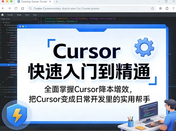 Cursor快速入门到精通,全面掌握Cursor降本增效,把Cursor变成日常开发里的实用帮手-冒泡网