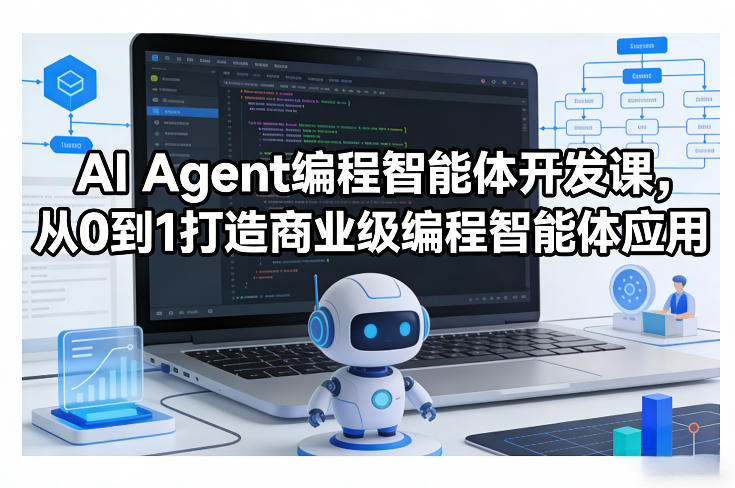 AI Agent编程智能体开发课,从0到1打造商业级编程智能体应用-冒泡网