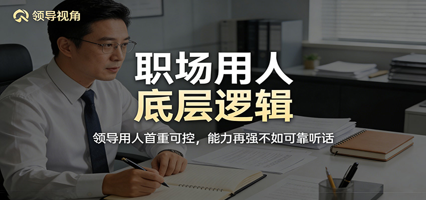 公众号付费文章：职场用人底层逻辑，领导用人首重可控，能力再强不如可靠听话-冒泡网
