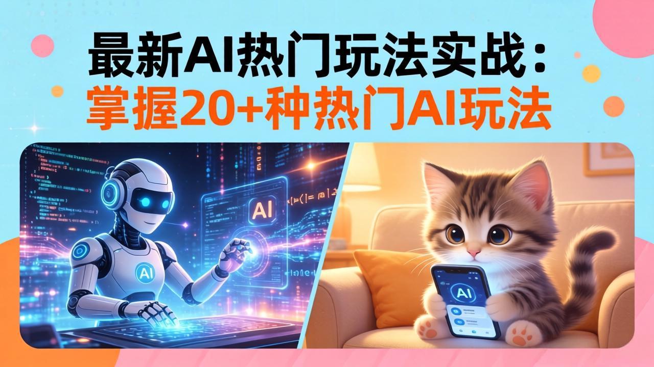 20招AI热门玩法实战:影视级出塞+阐教金仙+山海经变幻/等等,解锁百万流量密码-冒泡网