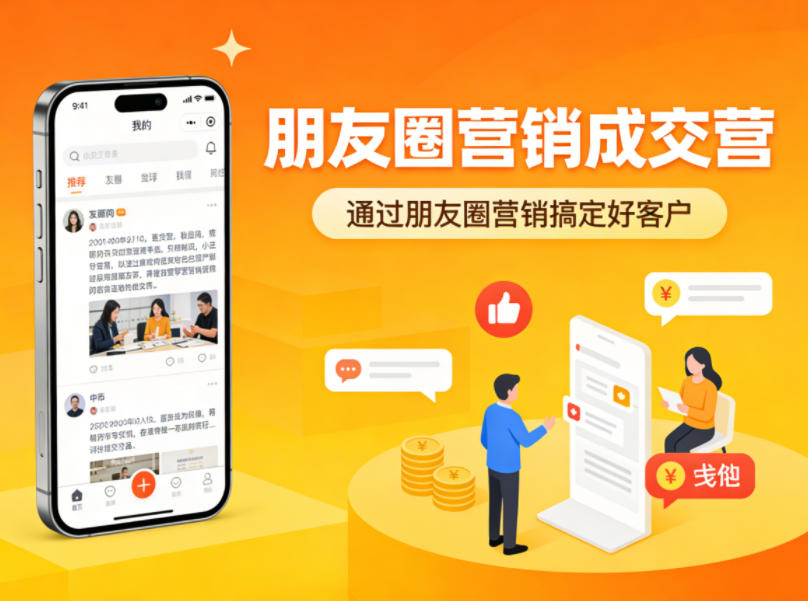 朋友圈营销成交营,通过朋友圈营销来搞定好客户-冒泡网