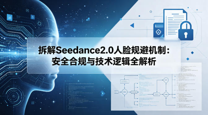 拆解Seedance2.0人脸规避机制:安全合规与技术逻辑全解析-蜗牛学社