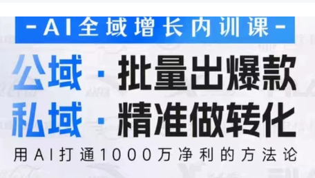 吴思晓·2026AI全域增长内训课+思维导图-蜗牛学社