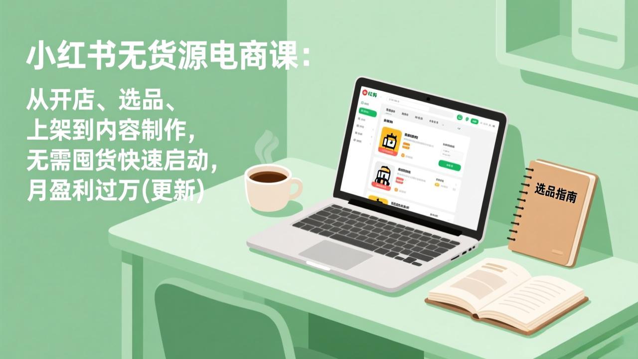小红书无货源电商课(4月20更新-蜗牛学社