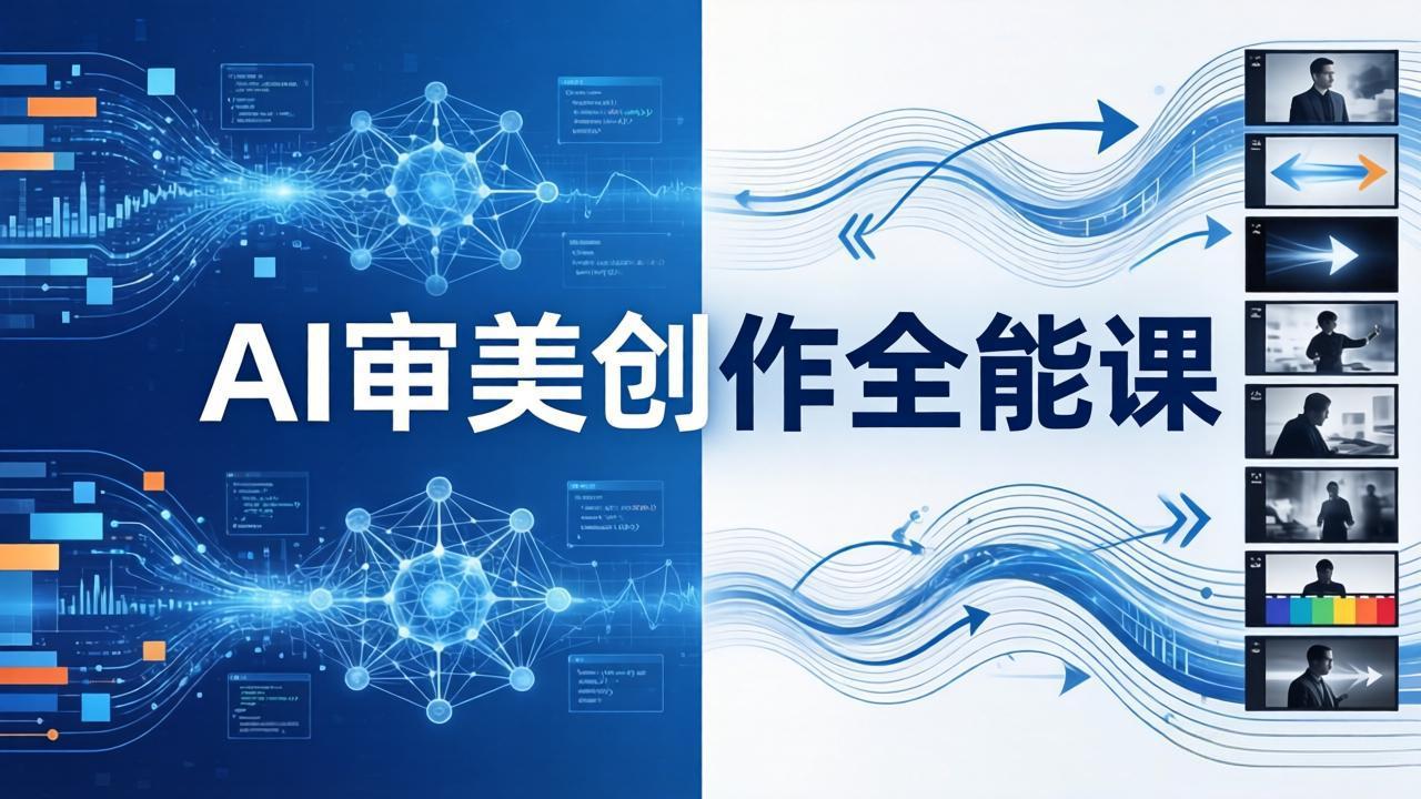 AI审美创作全能课：MJ+Seedance+模型训练+影视分镜+编剧，一站式掌握AI艺术创作-蜗牛学社