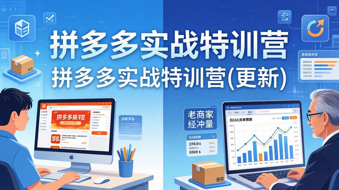 拼多多实战特训营(更新4月18-蜗牛学社