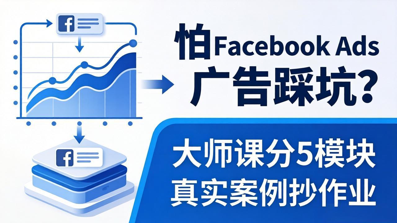 怕 Facebook Ads 广告踩坑?大师课分 5 模块教你做广告、搞扩量,还带真实案例抄作业!-蜗牛学社