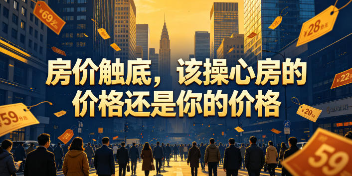 付费文章:房价触底,该操心房的价格还是你的价格-蜗牛学社