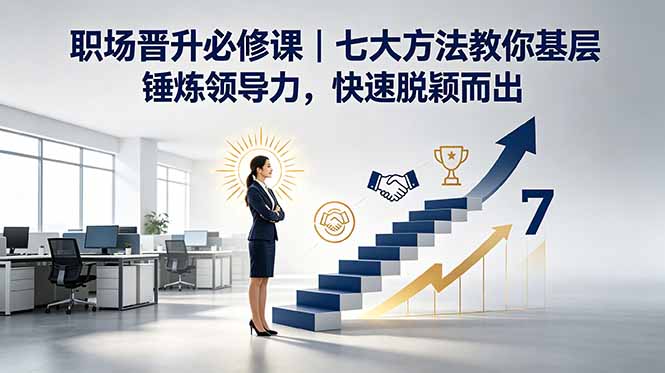 付费文章:职场晋升必修课|七大方法教你基层锤炼领导力,快速脱颖而出-蜗牛学社