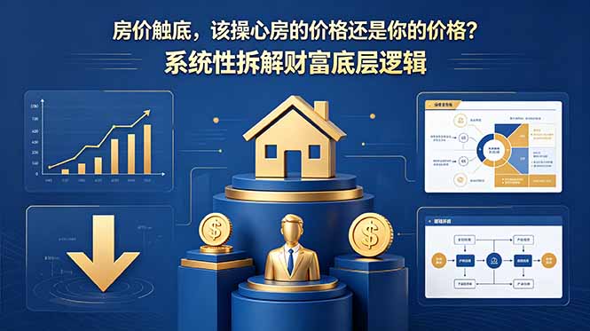 付费文章：房价触底，该操心房的价格还是你的价格？系统性拆解财富底层逻辑-蜗牛学社