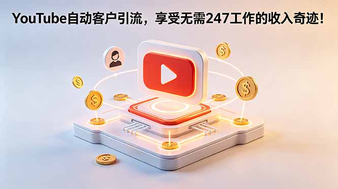 YouTube 自动客户引流，享受无需 247 工作的收入奇迹！【原创双语字幕】-蜗牛学社