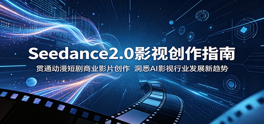 Seedance2.0影视创作指南:贯通动漫短剧商业影片创作,洞悉AI影视行业发展新趋势-蜗牛学社