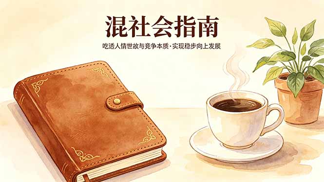 付费文章:混社会指南,吃透人情世故与竞争本质,实现稳步向上发展-蜗牛学社