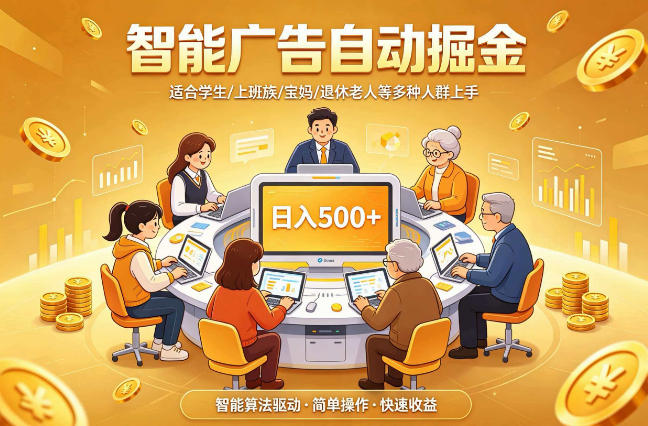 2026年最好做的项目：自动掘金项目，小白轻易上手，单日轻松收入500+【揭秘】-蜗牛学社