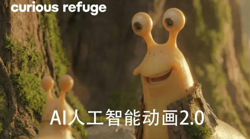 好奇避难所—AI人工智能动画电影制作2.0-【独家精翻中英字幕】-蜗牛学社