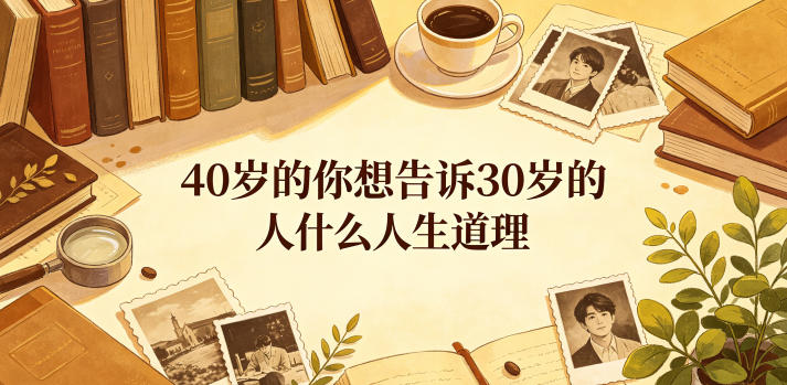 公众号付费文章:40岁的你想告诉30岁的人什么人生道理?-蜗牛学社