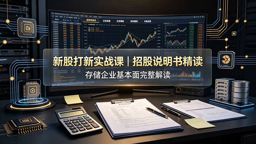 付费文章:新股打新实战课|招股说明书精读,存储企业基本面完整解读-冒泡网